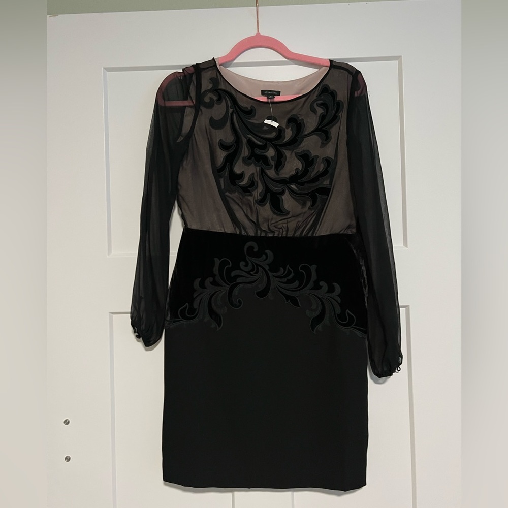 Ann Taylor beautiful black dress